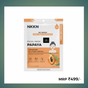 NKKN Brand Papaya Facial Mask for Oil & Pore Control